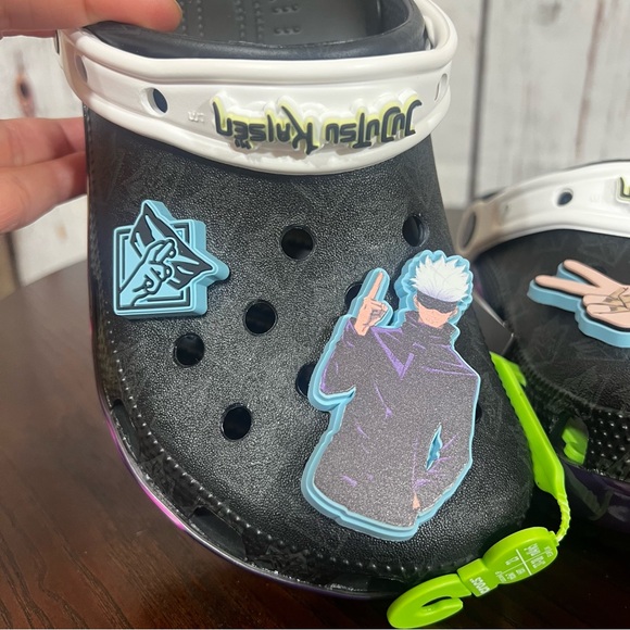 CROCS X Jujutsu Kaisen Classic Clog in size 8W 6M nwt - Picture 9 of 16